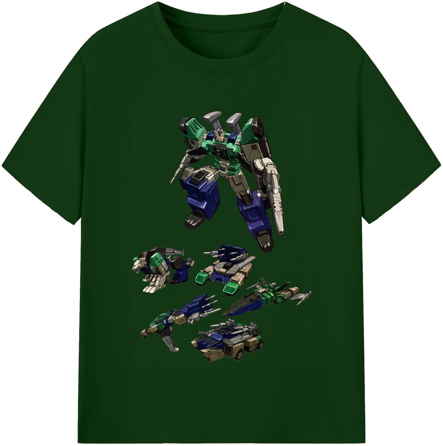 （画像用） Transformers トランスフォーマー 綿100％半袖Tシャツ（フロントプリント）